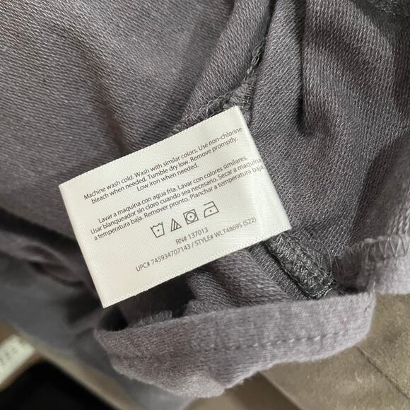 Wildfox Gray Easy Does It Rainbow Women's Sweatshirt Crew Neck Pullover Sz M - Picture 6 of 8